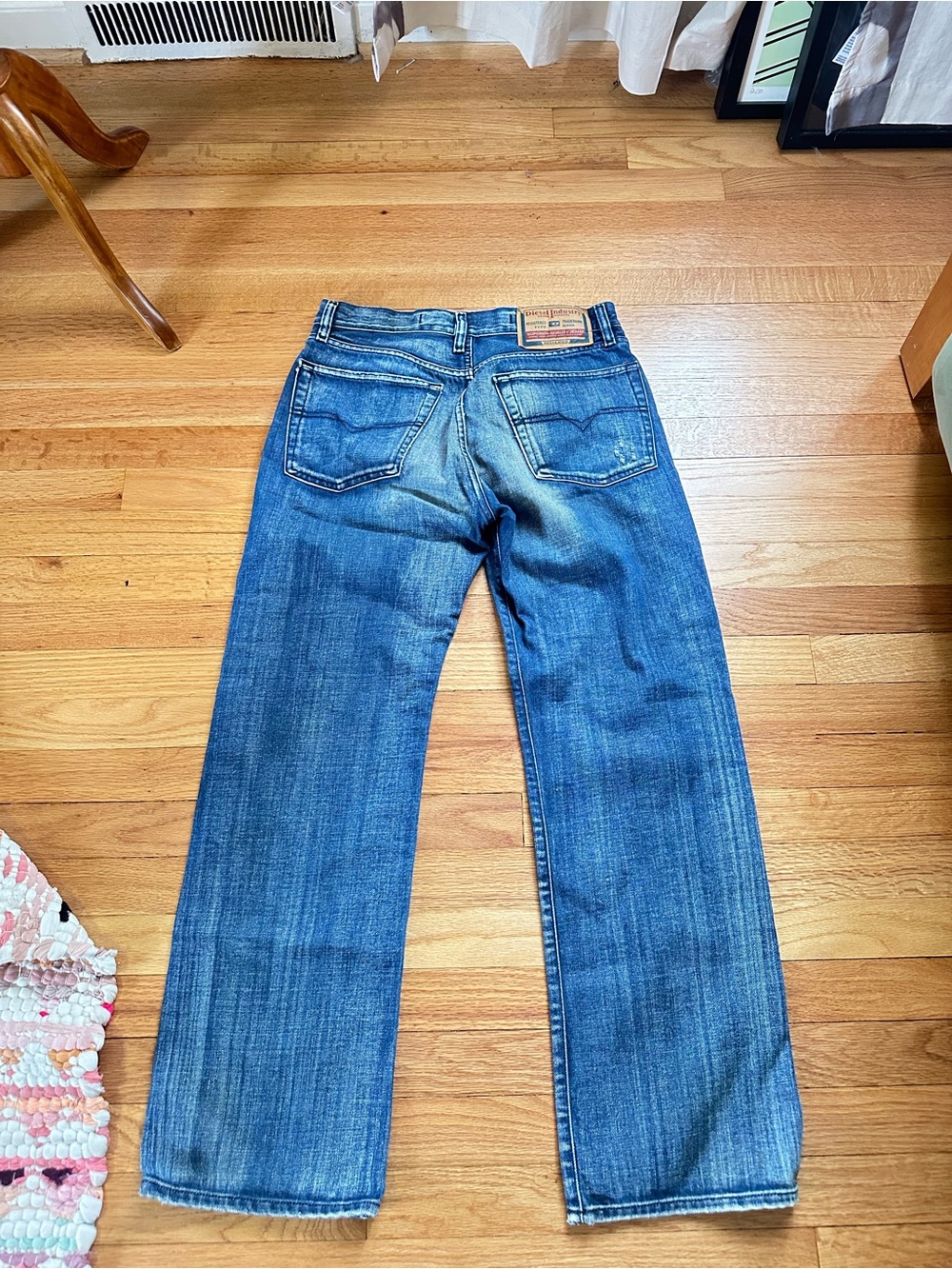 Vintage Diesel Industry Kratt Jeans Y2K Made Italy 30x29 2001 - Picture 13 of 13